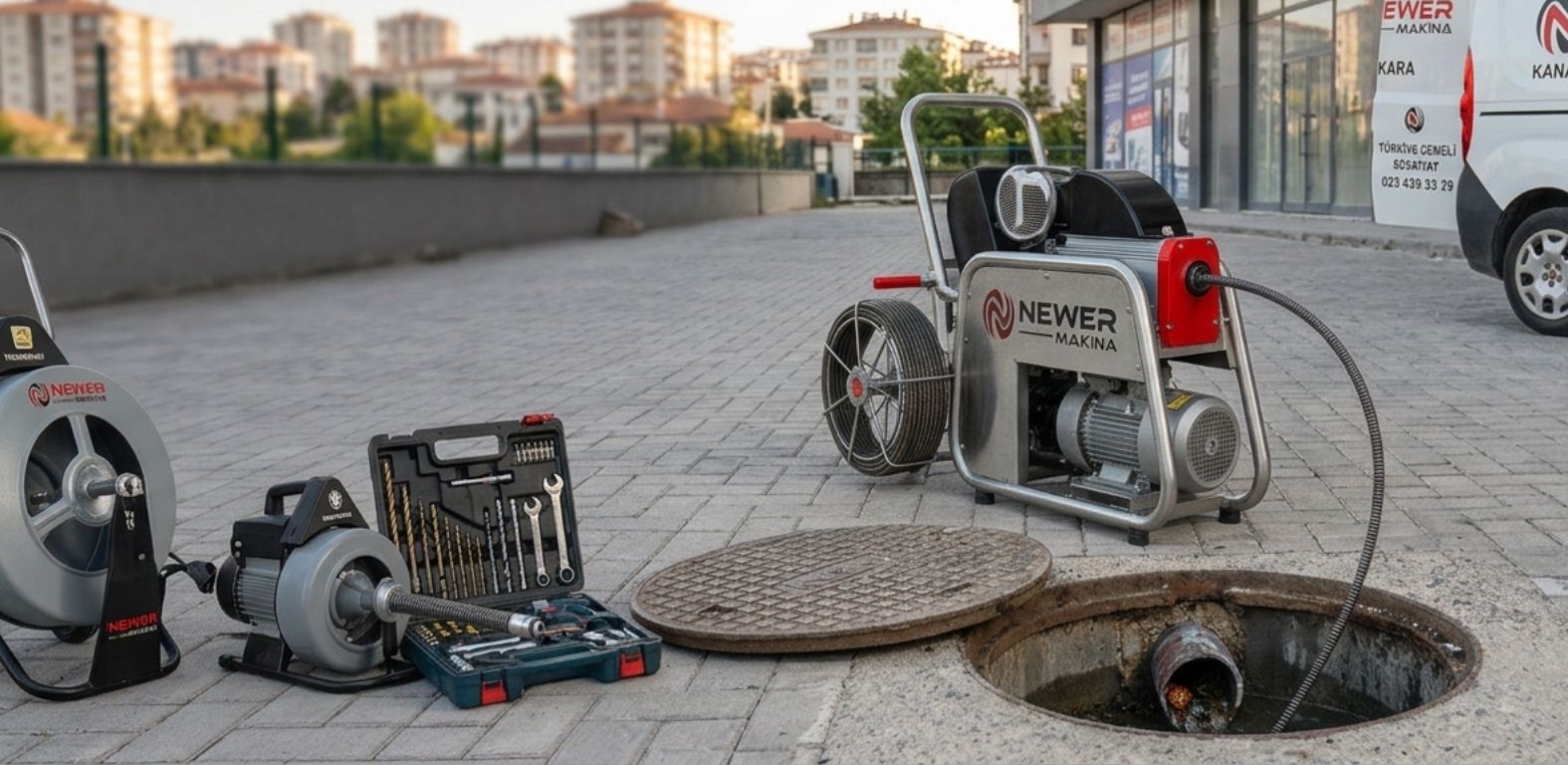 Su Jetli Kanal Açma Makinası - Ankara